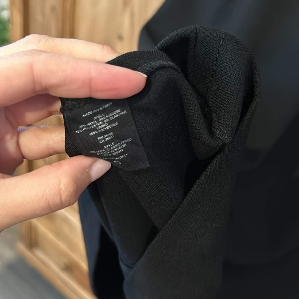 Paco Rabanne Black Short-Sleeve A-Line Dress View 6